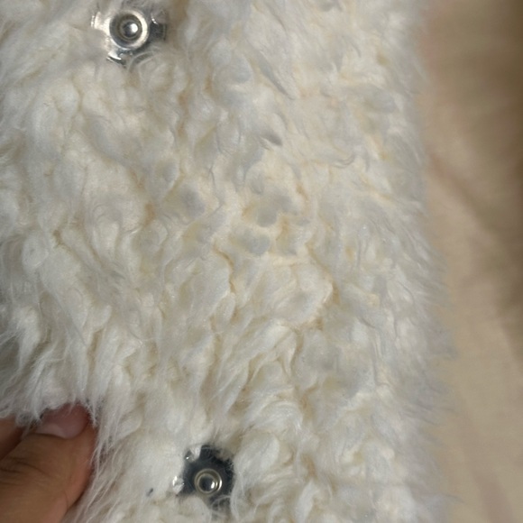 Johnny was pete&greta ivory cream vest size small - Picture 9 of 13